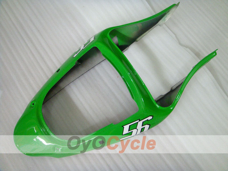Kit de carenado por inyección para NINJA ZX-6R 00-02 - Verde, Negro - Estilo de fábrica #OYO87901695