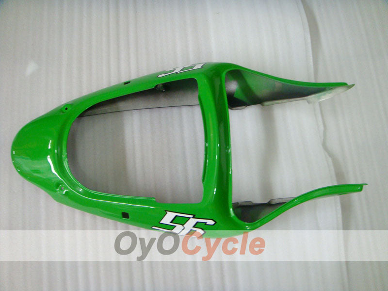 Kit de carenado por inyección para NINJA ZX-6R 00-02 - Verde, Negro - Estilo de fábrica #OYO87901695