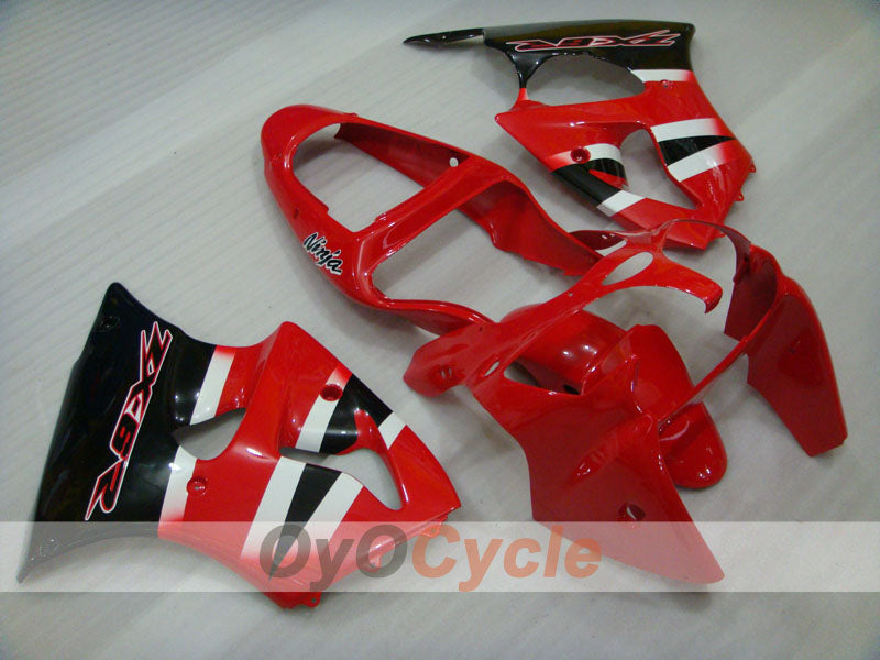 Kit de carenado de inyección para NINJA ZX-6R 00-02 - Rojo, Negro - Estilo de fábrica #OYO87901697 Imagen principal del producto