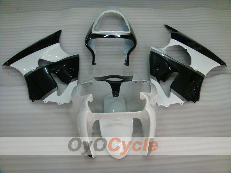 Carenado inyectado para NINJA ZX-6R 00-02 - Blanco, Negro - Estilo de fábrica #OYO87901700 Imagen secundaria del producto