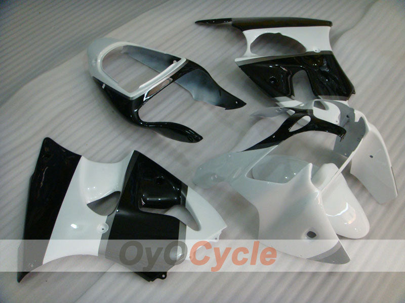 Carenado inyectado para NINJA ZX-6R 00-02 - Blanco, Negro - Estilo de fábrica #OYO87901700 Imagen principal del producto