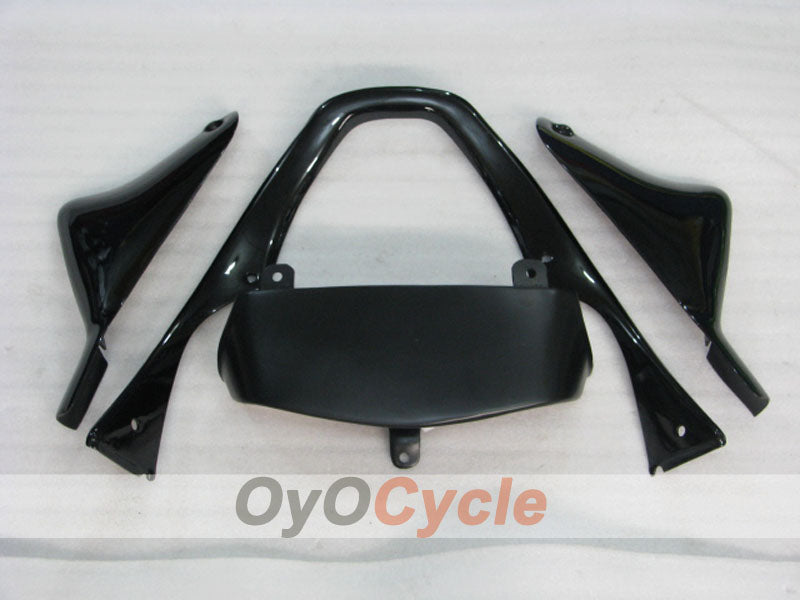 Kit de carenado por inyección para NINJA ZX-6R 00-02 - Blanco, Negro - Estilo de fábrica #OYO87901705