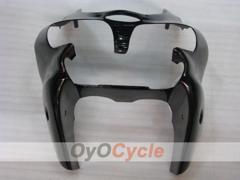 Kit de carenado por inyección para NINJA ZX-6R 00-02 - Blanco, Negro - Estilo de fábrica #OYO87901705