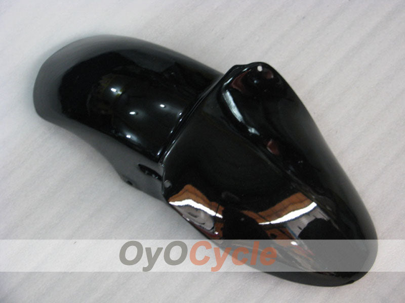 Kit de carenado por inyección para NINJA ZX-6R 00-02 - Blanco, Negro - Estilo de fábrica #OYO87901705