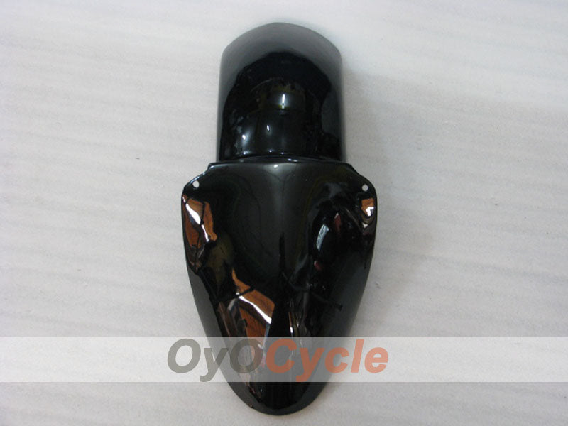 Kit de carenado por inyección para NINJA ZX-6R 00-02 - Blanco, Negro - Estilo de fábrica #OYO87901705
