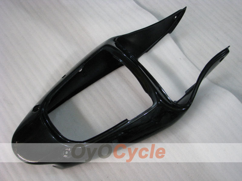 Kit de carenado por inyección para NINJA ZX-6R 00-02 - Blanco, Negro - Estilo de fábrica #OYO87901705