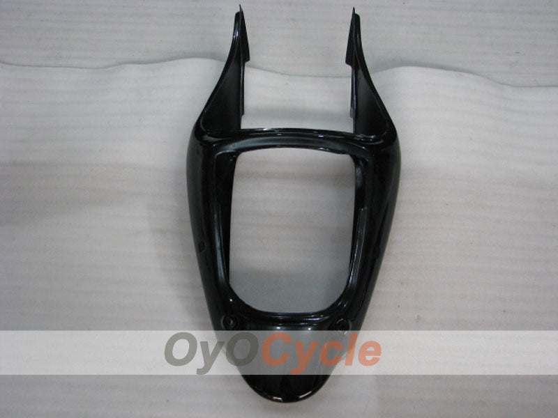 Kit de carenado por inyección para NINJA ZX-6R 00-02 - Blanco, Negro - Estilo de fábrica #OYO87901705