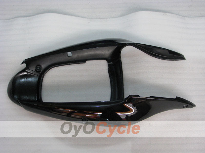 Kit de carenado por inyección para NINJA ZX-6R 00-02 - Blanco, Negro - Estilo de fábrica #OYO87901705