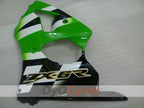 Carenado de inyección para NINJA ZX-6R 00-02 - Verde, Blanco - Estilo de fábrica #OYO87901706