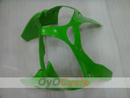 Carenado de inyección para NINJA ZX-6R 00-02 - Verde, Blanco - Estilo de fábrica #OYO87901706
