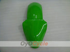 Carenado de inyección para NINJA ZX-6R 00-02 - Verde, Blanco - Estilo de fábrica #OYO87901706