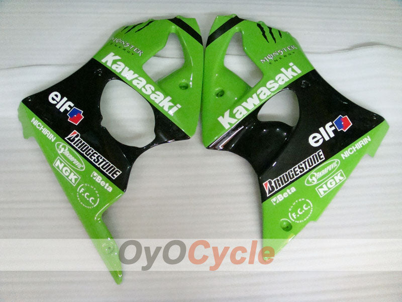 Carenado lateral izquierdo y derecho para Kawasaki 00-02 Ninja ZX-6R #OYO87912934 Imagen principal del producto