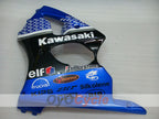 Kit de carenado por inyección para NINJA ZX-6R 00-02 - Azul, Negro - Nakano #OYO87901732