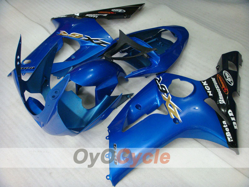 Kit de carenado por inyección para NINJA ZX-6R 03-04 - Azul, Negro - Estilo de fábrica #OYO87901773 Imagen secundaria del producto
