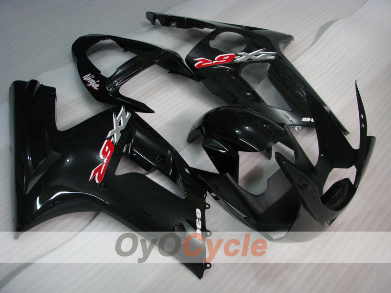 Carenado de inyección para NINJA ZX-6R 03-04 - Negro - Estilo de fábrica #OYO87901777 Imagen principal del producto
