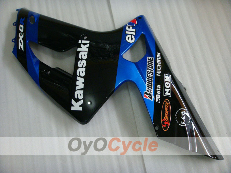 Carenado lateral izquierdo y derecho para Kawasaki 03-04 Ninja ZX-6R #OYO87913010 Imagen secundaria del producto