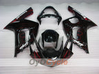 Kit de carenado por inyección para NINJA ZX-6R 03-04 - Rojo, Negro - Llama #OYO87901804