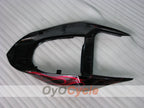Kit de carenado por inyección para NINJA ZX-6R 03-04 - Rojo, Negro - Llama #OYO87901804