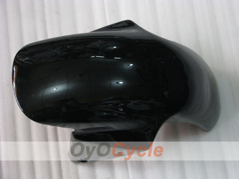 Kit de carenado por inyección para NINJA ZX-6R 03-04 - Rojo, Negro - Llama #OYO87901804