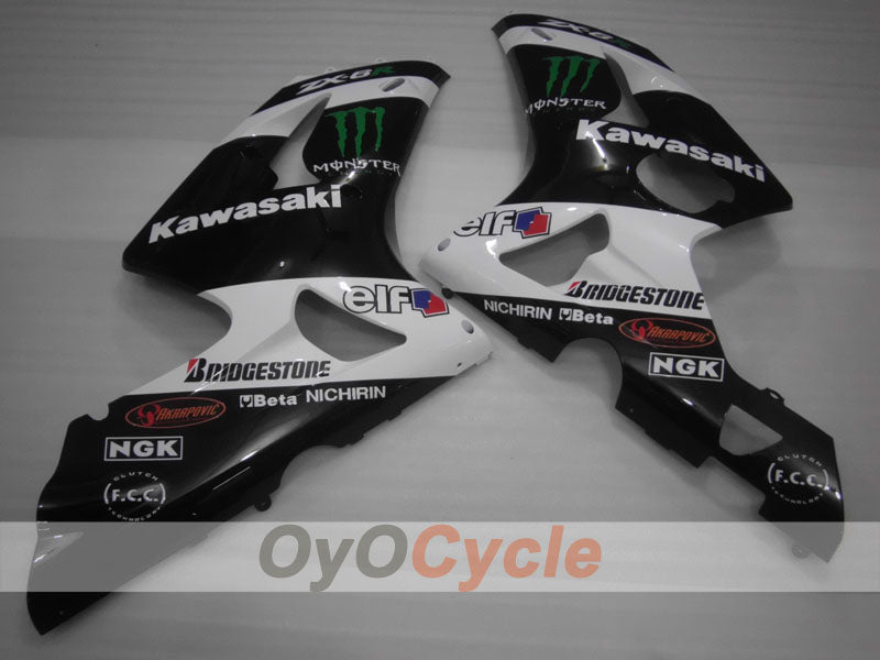 Carenado lateral izquierdo y derecho para Kawasaki 03-04 Ninja ZX-6R #OYO87913023 Imagen principal del producto