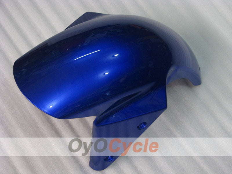 Kit de carenado por inyección para NINJA ZX-6R 03-04 - Blanco, Negro - Nakano #OYO87901816