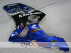 Kit de carenado por inyección para NINJA ZX-6R 03-04 - Blanco, Negro - Nakano #OYO87901816