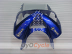 Kit de carenado por inyección para NINJA ZX-6R 03-04 - Blanco, Negro - Nakano #OYO87901816