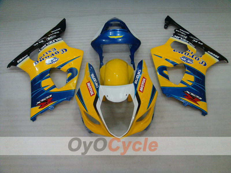 Kit de carenado por inyección para GSX R1000 03-04 - Amarillo, Azul - Corona #OYO87901823 Imagen secundaria del producto