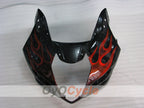 Kit de carenado por inyección para GSX R1000 03-04 - Rojo, Negro - Llama #OYO87901834