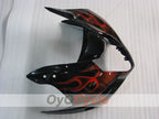 Kit de carenado por inyección para GSX R1000 03-04 - Rojo, Negro - Llama #OYO87901834