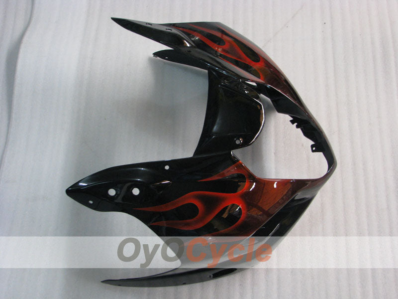 Kit de carenado por inyección para GSX R1000 03-04 - Rojo, Negro - Llama #OYO87901834