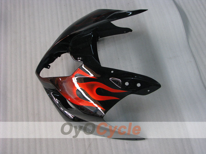 Kit de carenado por inyección para GSX R1000 03-04 - Rojo, Negro - Llama #OYO87901834
