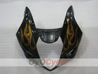 Kit de carenado por inyección para GSX R1000 03-04 - Amarillo, Negro - Llama #OYO87901835