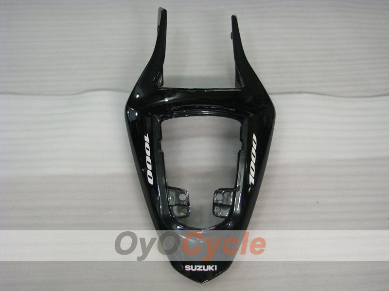 Kit de carenado inyectado para GSX R1000 03-04 - Azul, Negro - Llama #OYO87901837