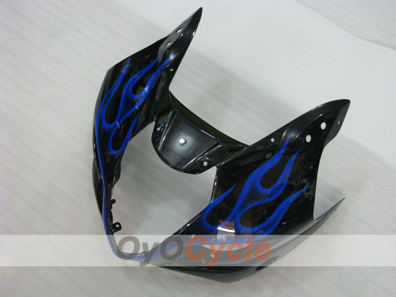 Kit de carenado inyectado para GSX R1000 03-04 - Azul, Negro - Llama #OYO87901837