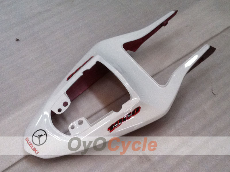 Kit de carenado por inyección para GSX R1000 03-04 - Rojo, Blanco - Jordan #OYO87901839