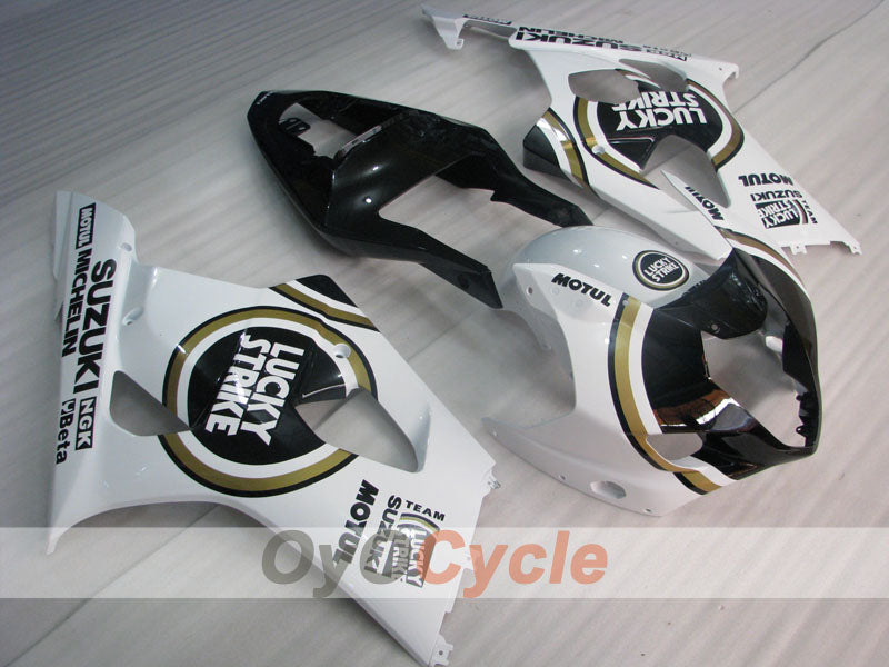 Kit de carenado por inyección para GSX R1000 03-04 - Blanco, Negro - Lucky Strike #OYO87901840 Imagen principal del producto