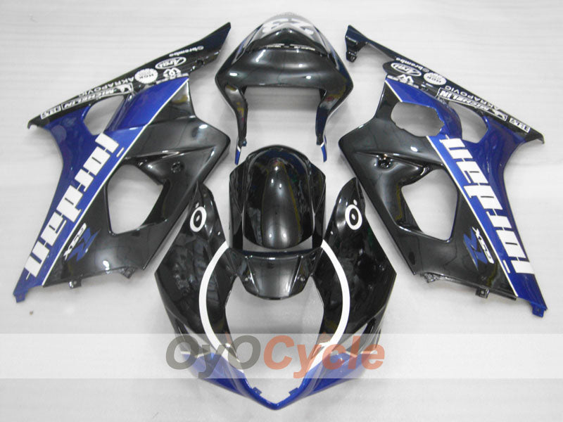 Kit de carenado por inyección para GSX R1000 03-04 - Azul, Negro - Jordan #OYO87901841 Imagen secundaria del producto