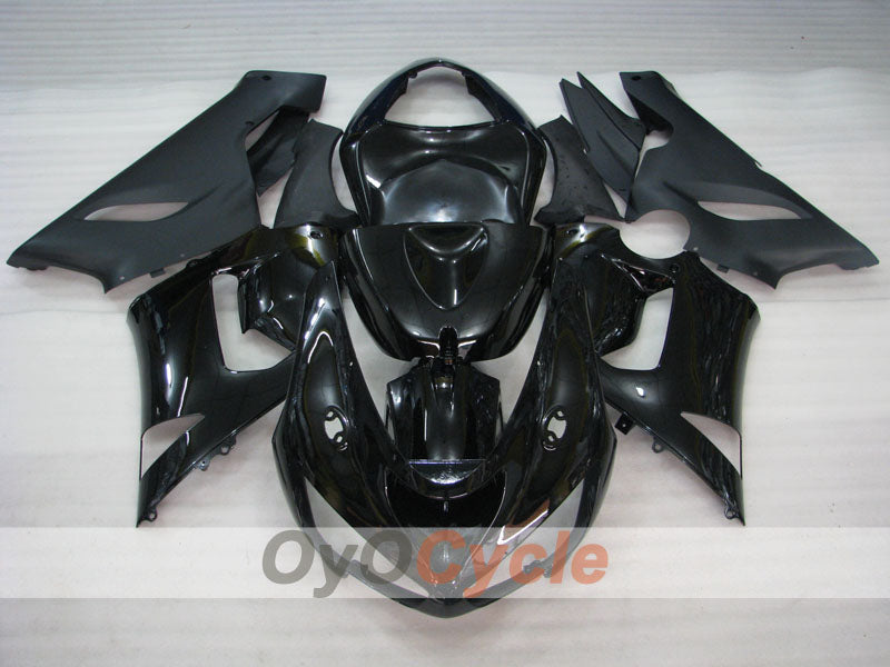 Kit de carenado de inyección para NINJA ZX-6R 05-06 - Negro, Gris - Estilo de fábrica #OYO87901842