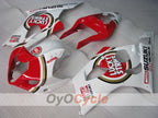 Kit de carenado por inyección para GSX R1000 03-04 - Rojo, Blanco - Lucky Strike #OYO87901843