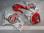 Kit de carenado por inyección para GSX R1000 03-04 - Rojo, Blanco - Lucky Strike #OYO87901843