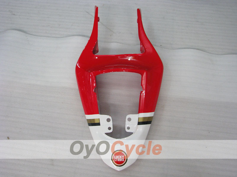 Kit de carenado por inyección para GSX R1000 03-04 - Rojo, Blanco - Lucky Strike #OYO87901843