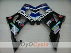 Carenado de inyección para GSX R1000 03-04 - Blanco, Negro - MOTOREX #OYO87901845