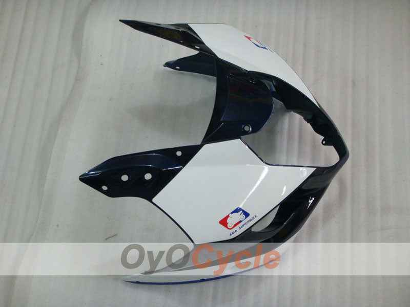 Carenado de inyección para GSX R1000 03-04 - Blanco, Negro - MOTOREX #OYO87901845