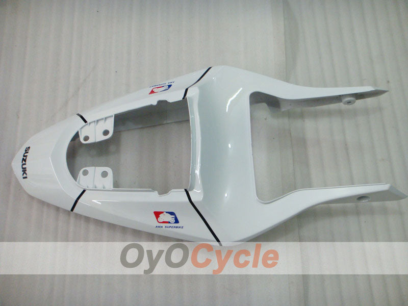 Carenado de inyección para GSX R1000 03-04 - Blanco, Negro - MOTOREX #OYO87901845