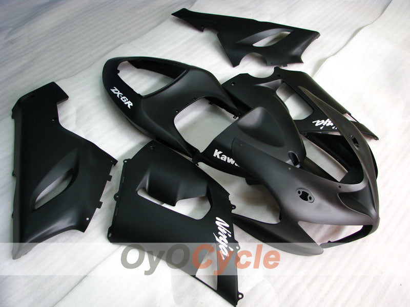Carenado de inyección para NINJA ZX-6R 05-06 - Negro mate - Estilo de fábrica #OYO87901849 Imagen secundaria del producto
