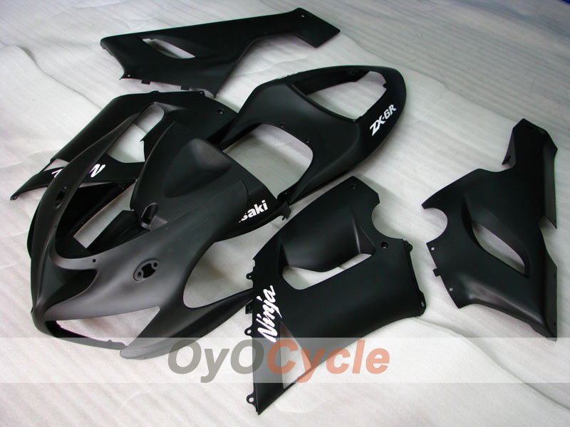 Carenado de inyección para NINJA ZX-6R 05-06 - Negro mate - Estilo de fábrica #OYO87901849 Imagen principal del producto