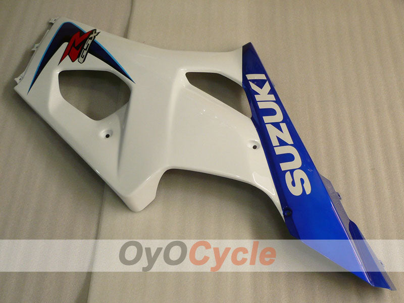 Kit de carenado por inyección para GSX R1000 03-04 - Azul, Blanco - Estilo de fábrica #OYO87901853