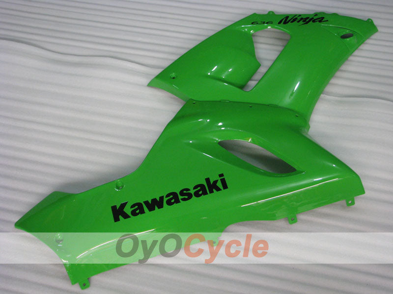 Carenado de inyección para NINJA ZX-6R 05-06 - Verde - Estilo de fábrica #OYO87901854