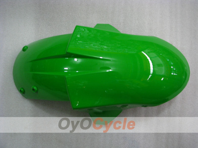 Kit de carenado por inyección para NINJA ZX-6R 05-06 - Verde, Negro - Estilo de fábrica #OYO87901855